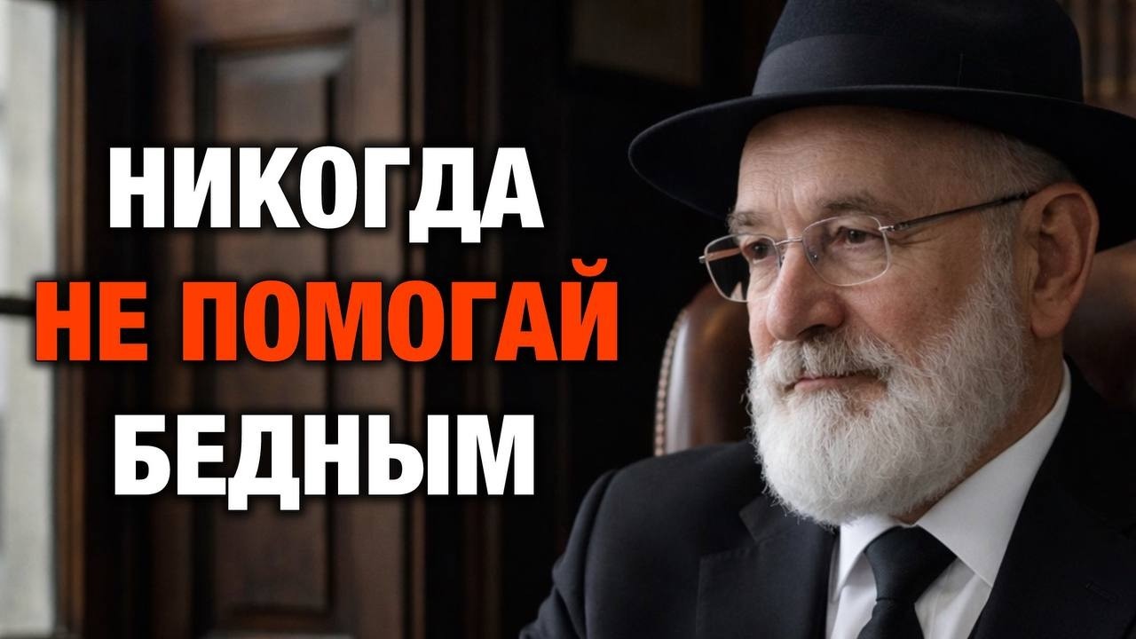 ПОЧЕМУ БЕДНЫМ НЕЛЬЗЯ ПОМОГАТЬ:Закон Вселенной,который разрушает жизнь помогавшего|Еврейская Мудрость