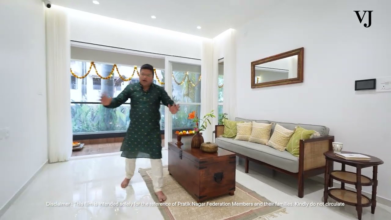 3 BHK Sample Flat Walkthrough at Pratik Nagar, Kothrud | Sample Home Tour