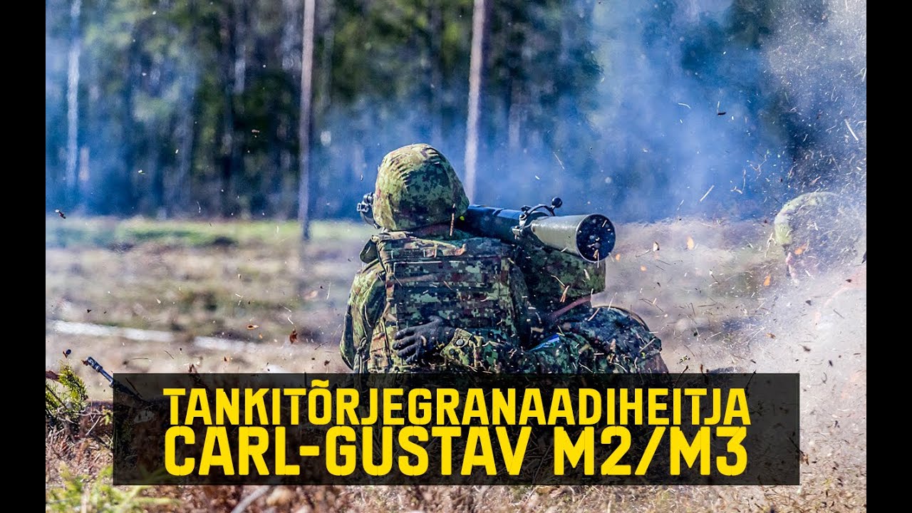 Sõjaraud - Tankitõrjegranaadiheitja Carl-Gustav