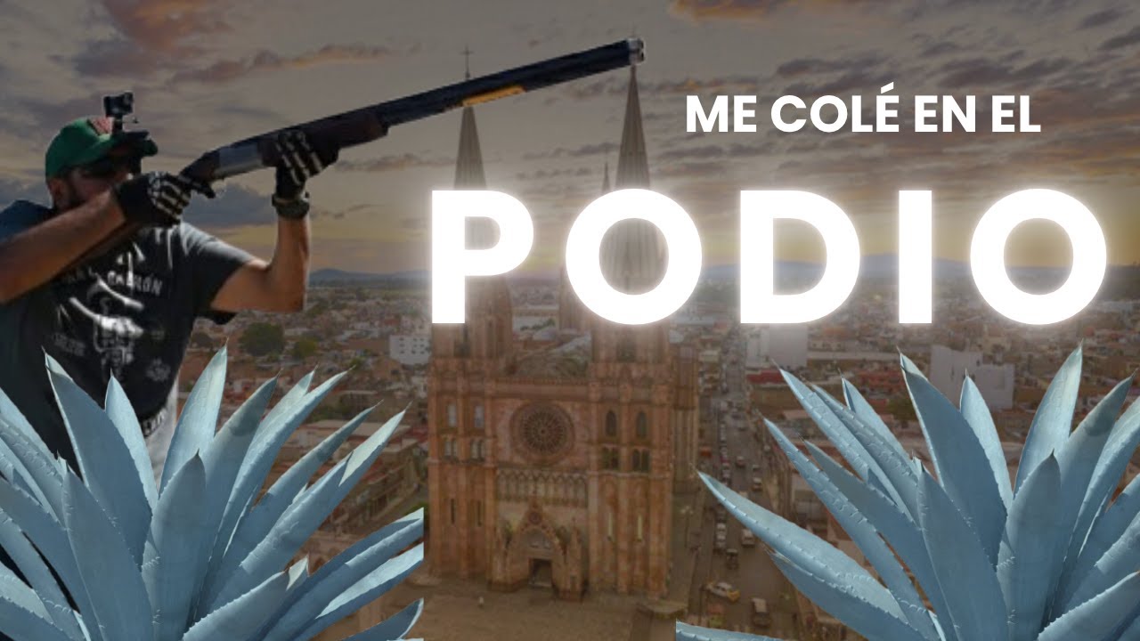 Me colé en el podio, tirada de fiestas patrias en Arandas, Jalisco