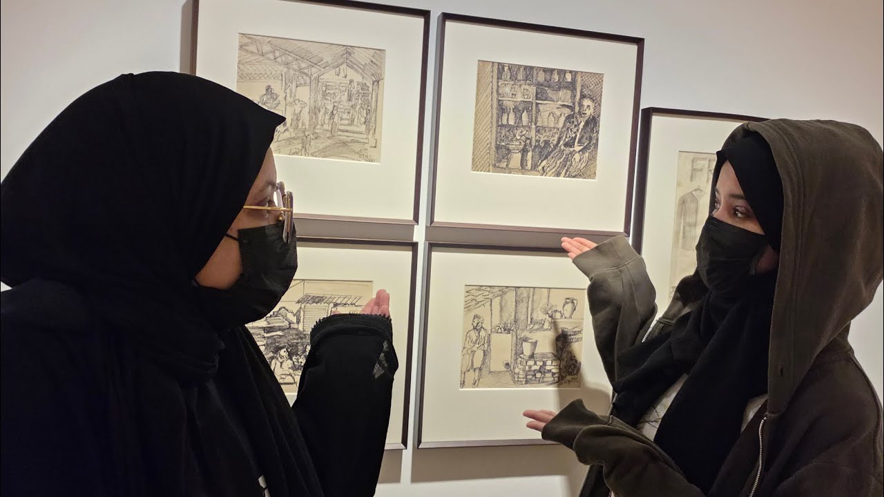 اول زيارة وانبهار بدون حدود فى عالم 🎨 😲