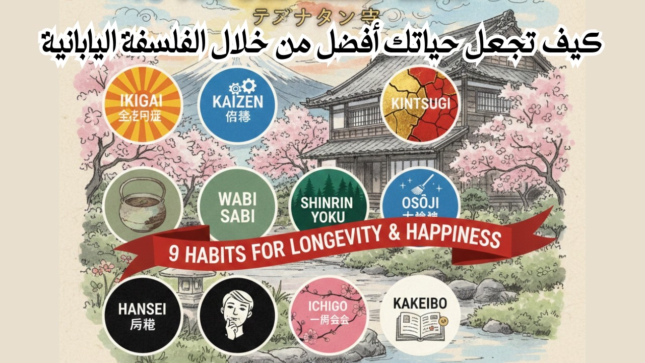 9 فلسفات #يابانية ملهمة لجعل حياتك أفضل