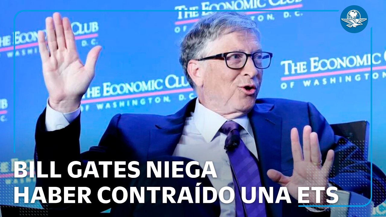 Bill Gates admite reuniones con Jeffrey Epstein; descarta haber contraído una ETS