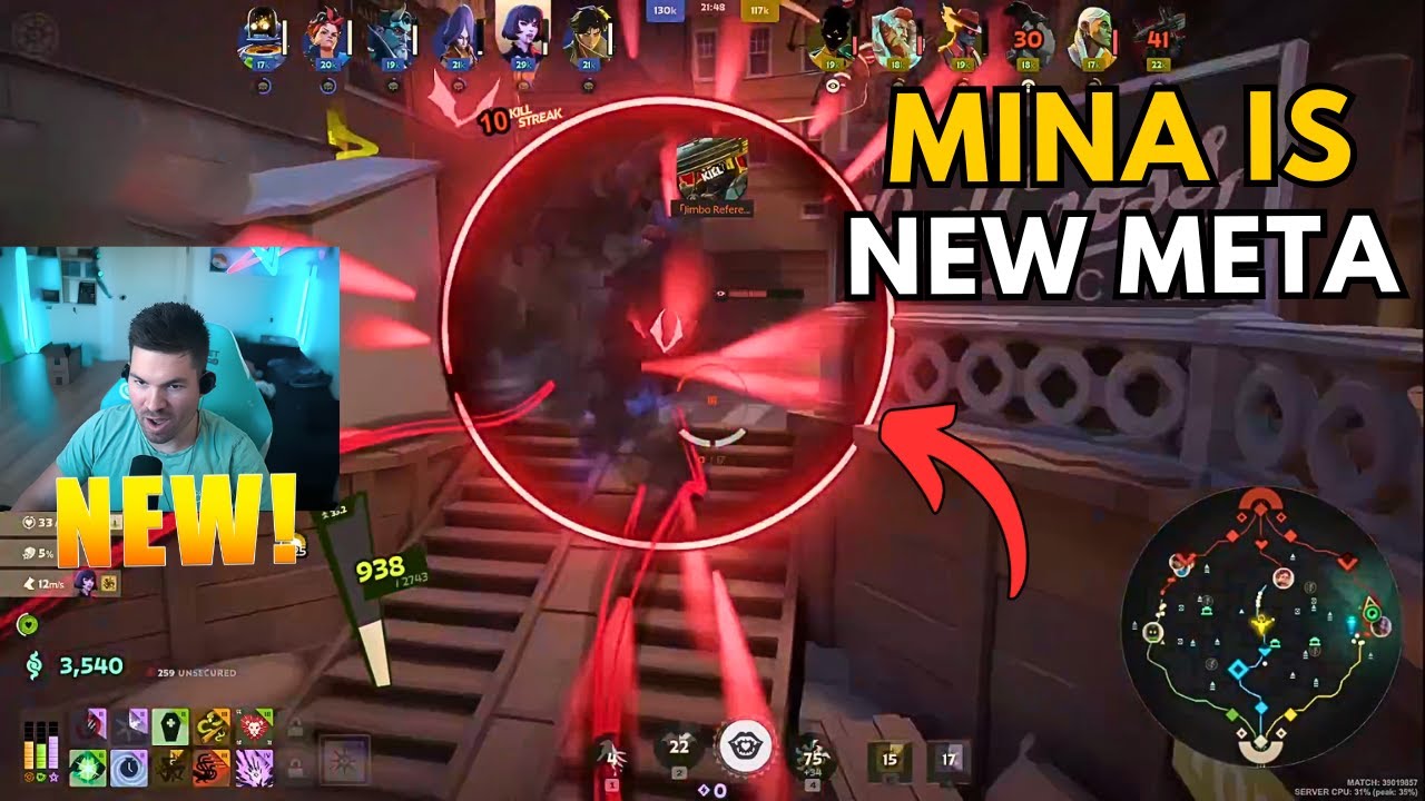 MINA IS NEW META!! - Deadlock Highlights Ep 323