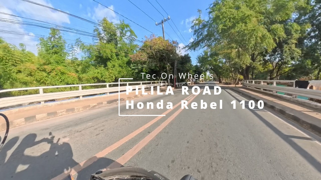 Honda Rebel 1100 on Pilila Rd - Raw Sound