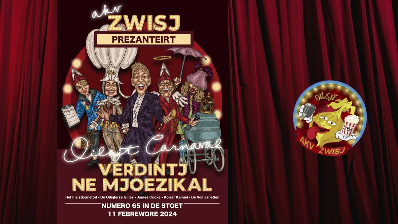 AKV Zwisj - Oilsjt Carnaval Verdintj Ne Mjoezikal (stoetliedje Aalst Carnaval 2024)