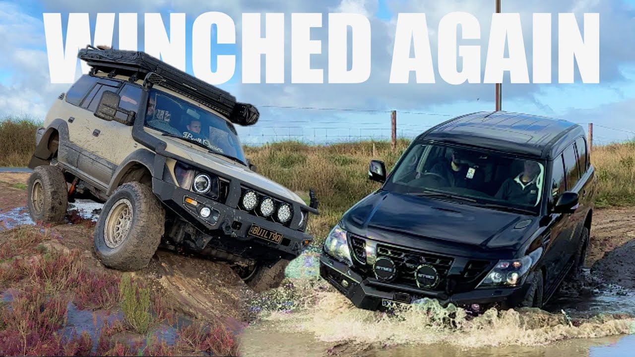 Y62 PATROL & PRADO on MUDDY TRACKS!