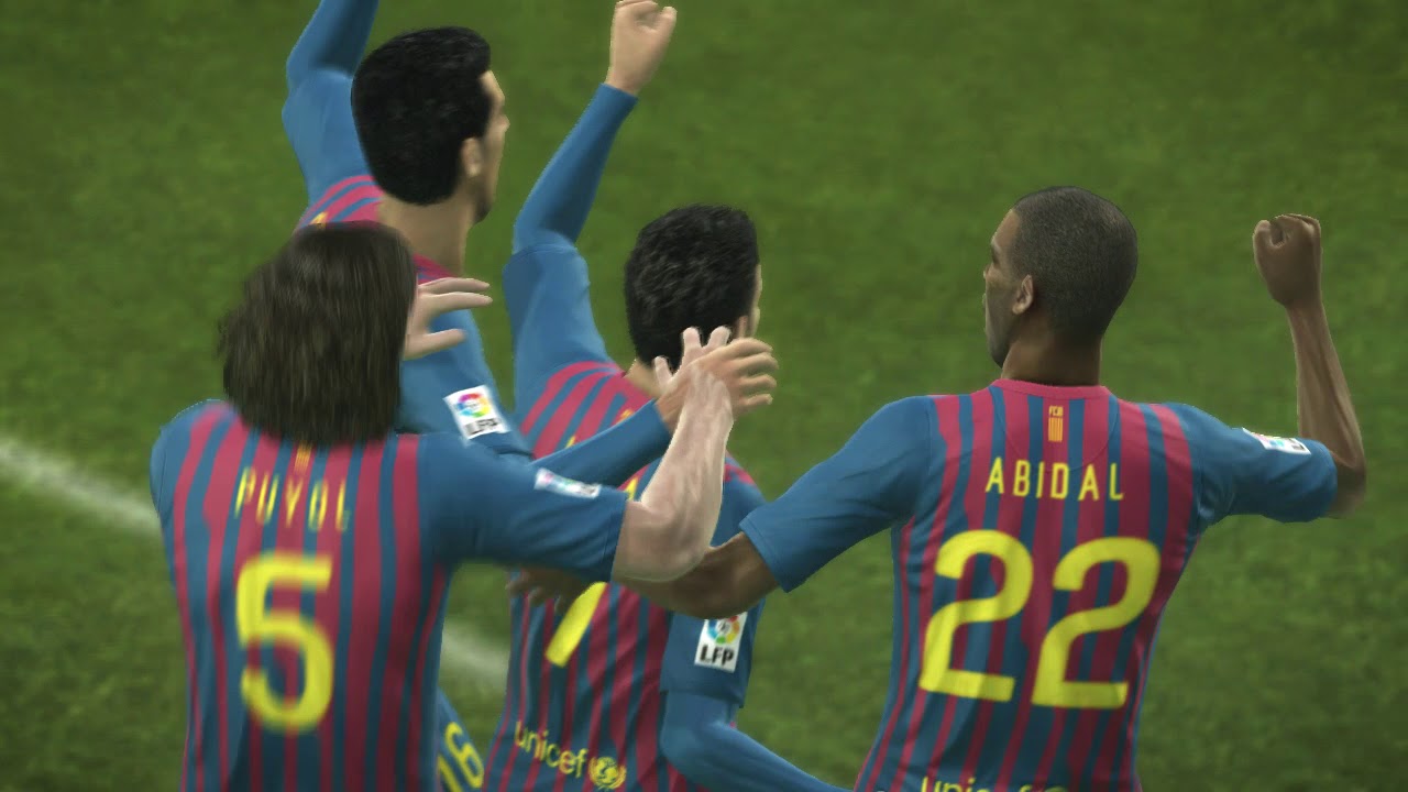 Barcelona vs Bayern Munich PES 2012