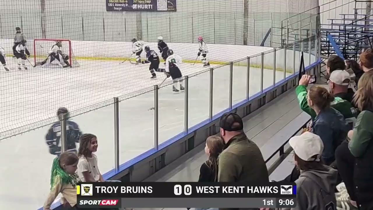 Edited: Troy Bruins vs West Kent Hawks 3/14/26