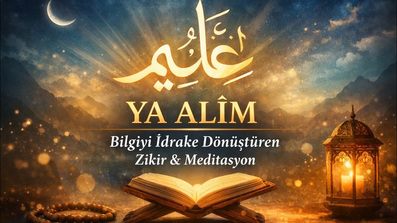 Ya Alîm | Bilinci Açan Zikir · Derin Meditasyon · İdrak Duası · Kalp ve Zihin Arınması