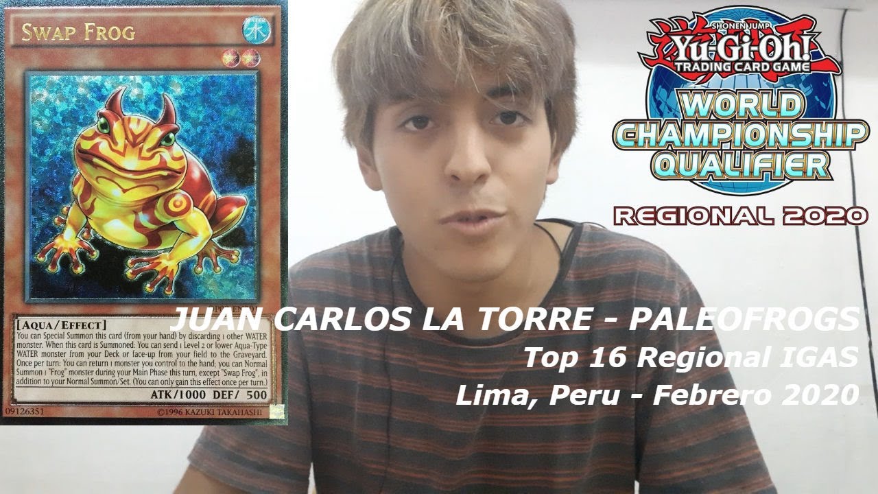Carloncho Store - Juan Carlos La Torre Paleofrogs Top 16 Regional IGAS Lima, Peru Febrero 2020