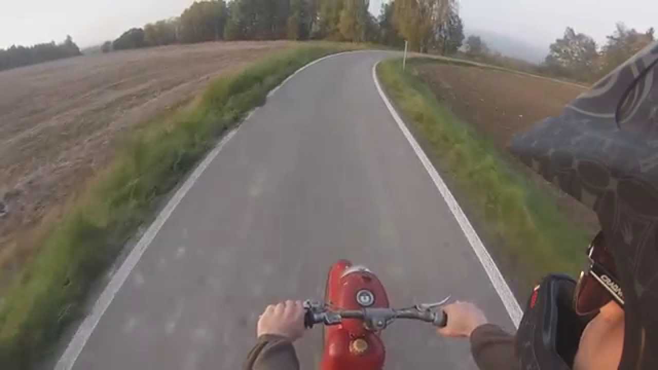 Jawa 555 test lap 59