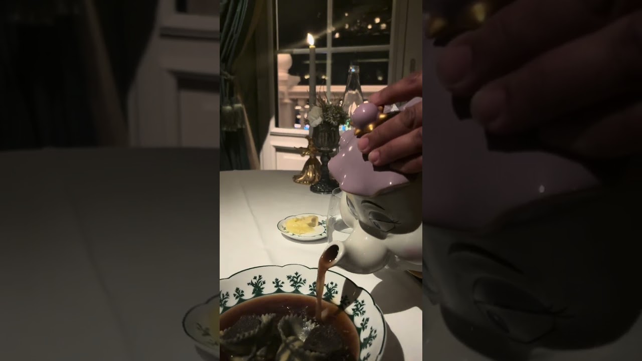 Dinner at the new restaurant La for&ecirc;t secr&ecirc;te lead by michelin starred chef Jean Imbert. #disney