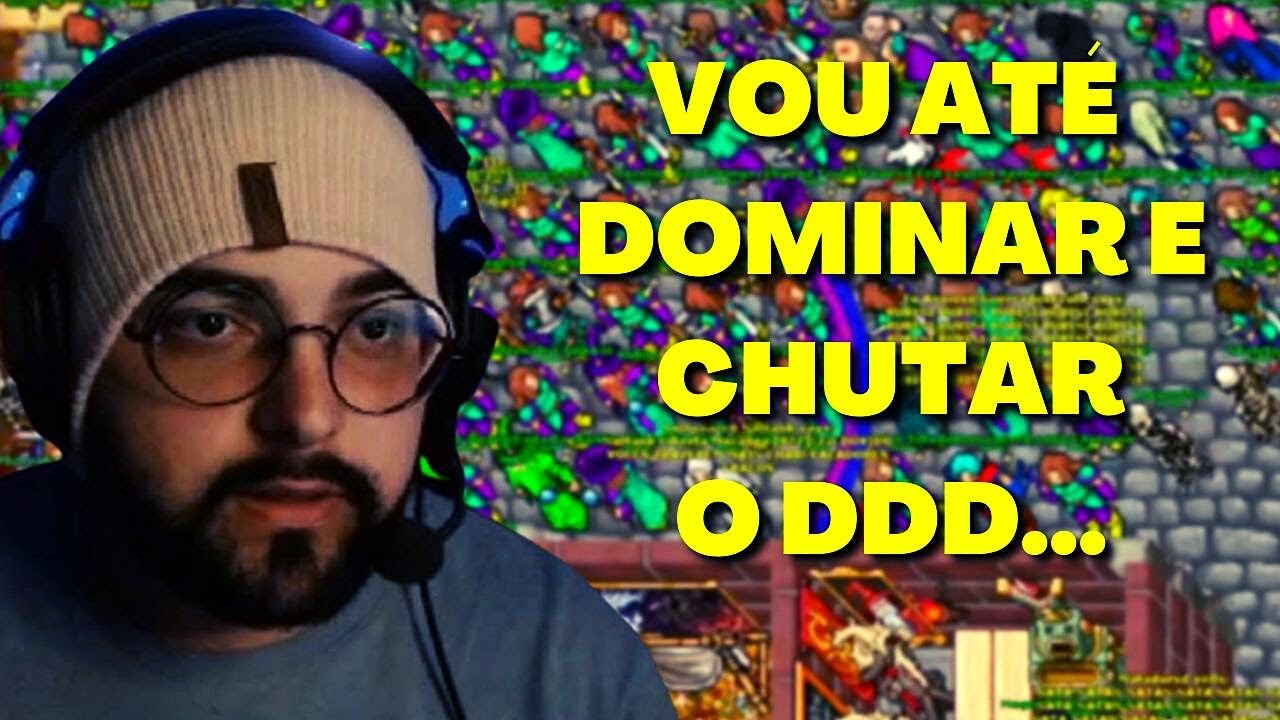 Tibia NATTANK VAI INVADIR OUSABRA, BUG DRUME 😱#FinanceirandoPlay