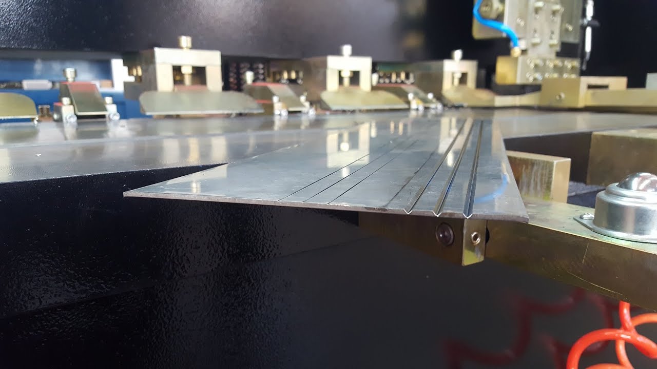 CNC V Grooving Machine | Vertical V Groover Machine | Sheet Metal V grooving Machine