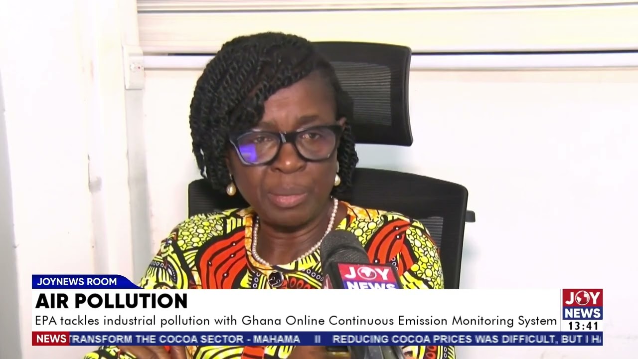 EPA tackles industrial pollution with Ghana Online Continuous Emission Monitoring System.