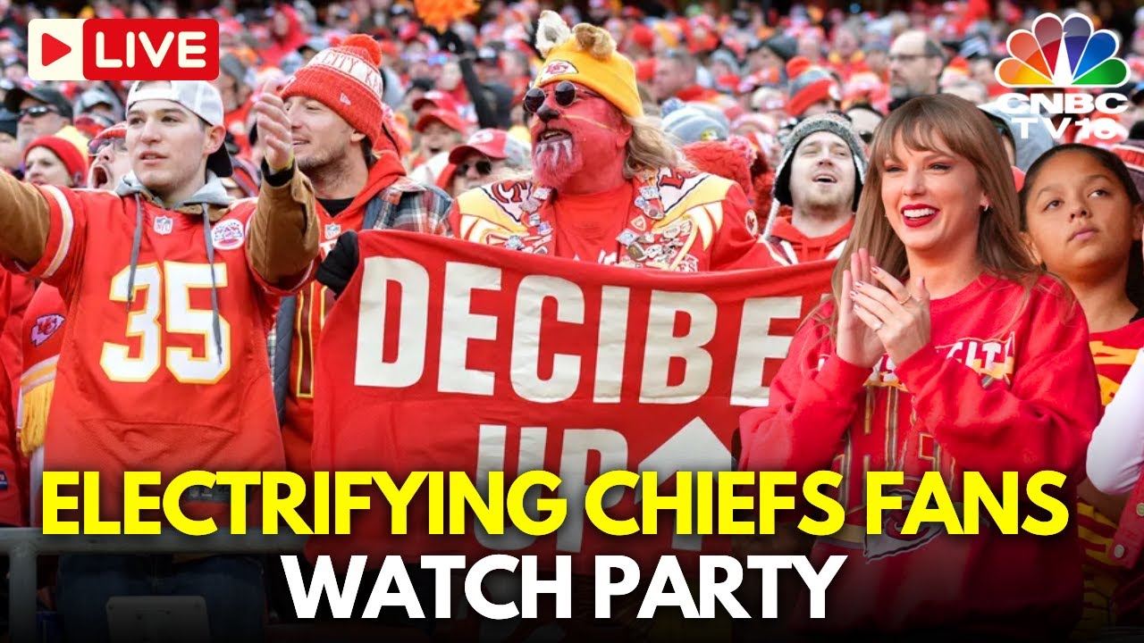 Super Bowl 2025 LIVE: Massive Chiefs Fans Cheer Their Team | Chiefs Vs Eagles | Taylor Swift | N18G