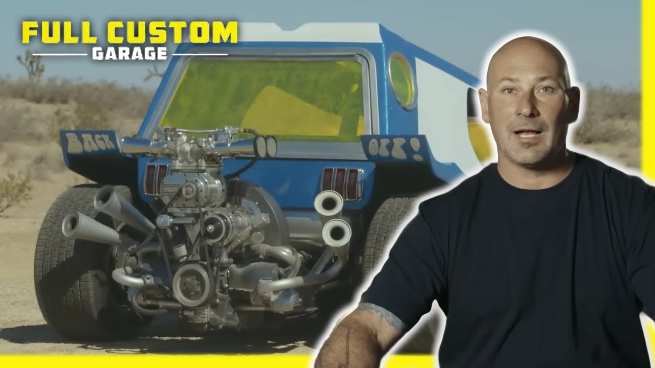 Johnny Builds a CRAZY Cartoon Dune Buggy