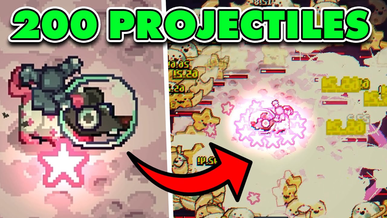Using stars to spawn 200 projectiles a second | Rocket Rats