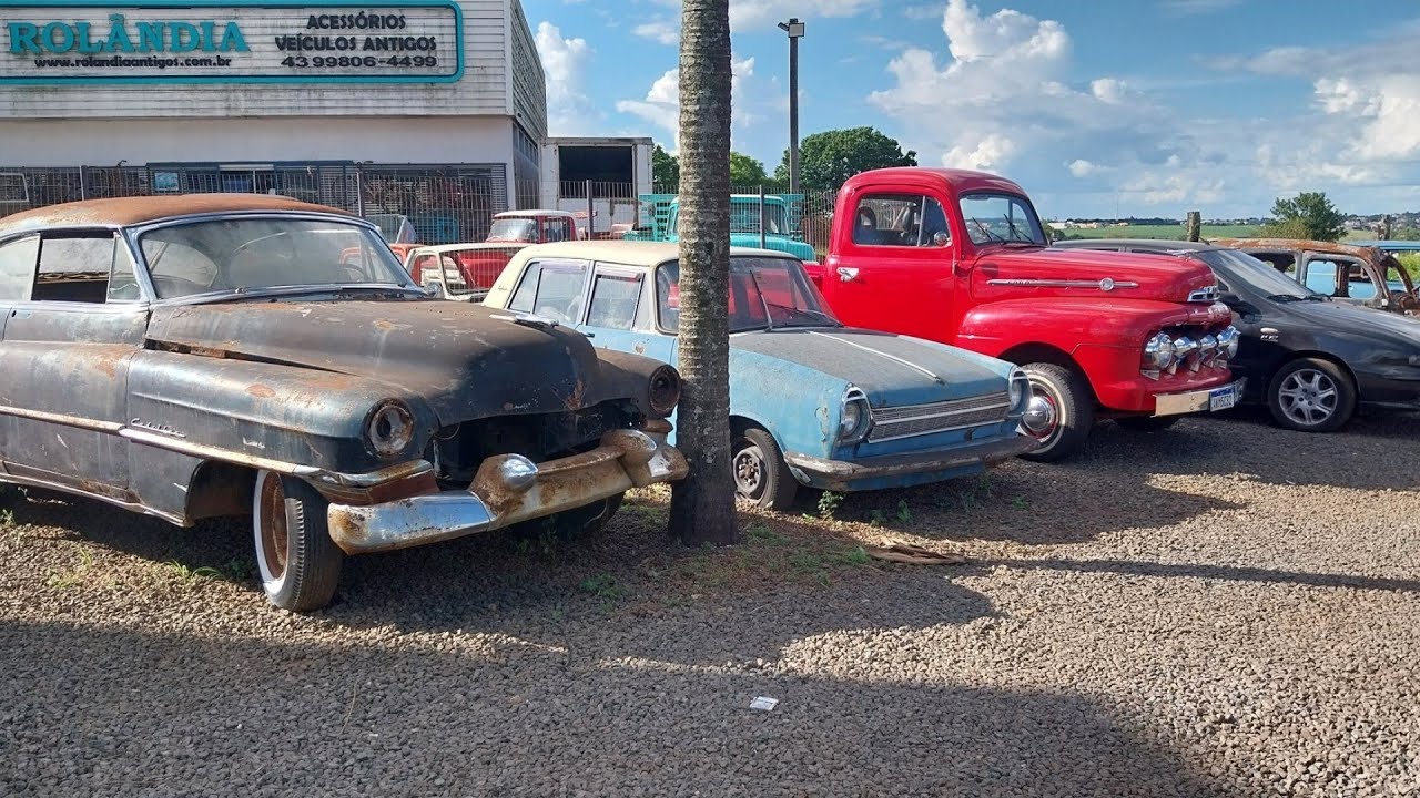 Lojas de peças e carros antigos do Marquinho Paraná em Rolândia PR