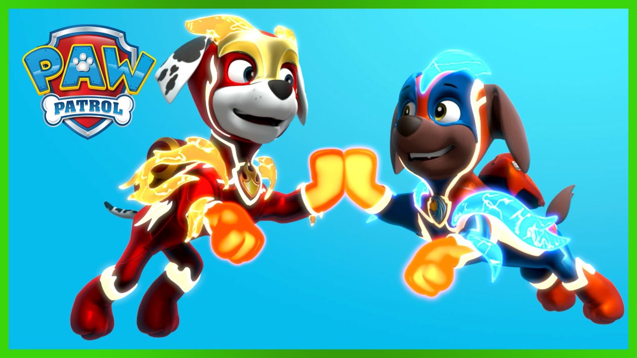 Reddingsacties van de Mega Pups van PAW Patrol enzovoort - PAW Patrol Nederlands - Pup Tales