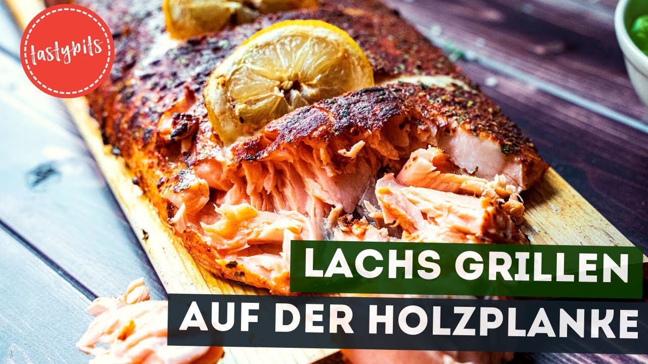 Lachs grillen auf der Holzplanke - so machst Du den BBQ-Plankenlachs!