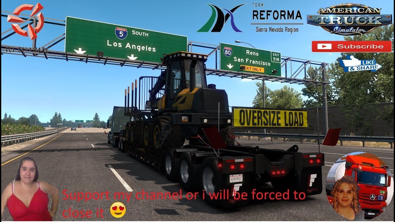 American Truck Simulator (1.37 Beta) Team Reforma Sierra Nevada v2.2.19 + DLC's & Mods