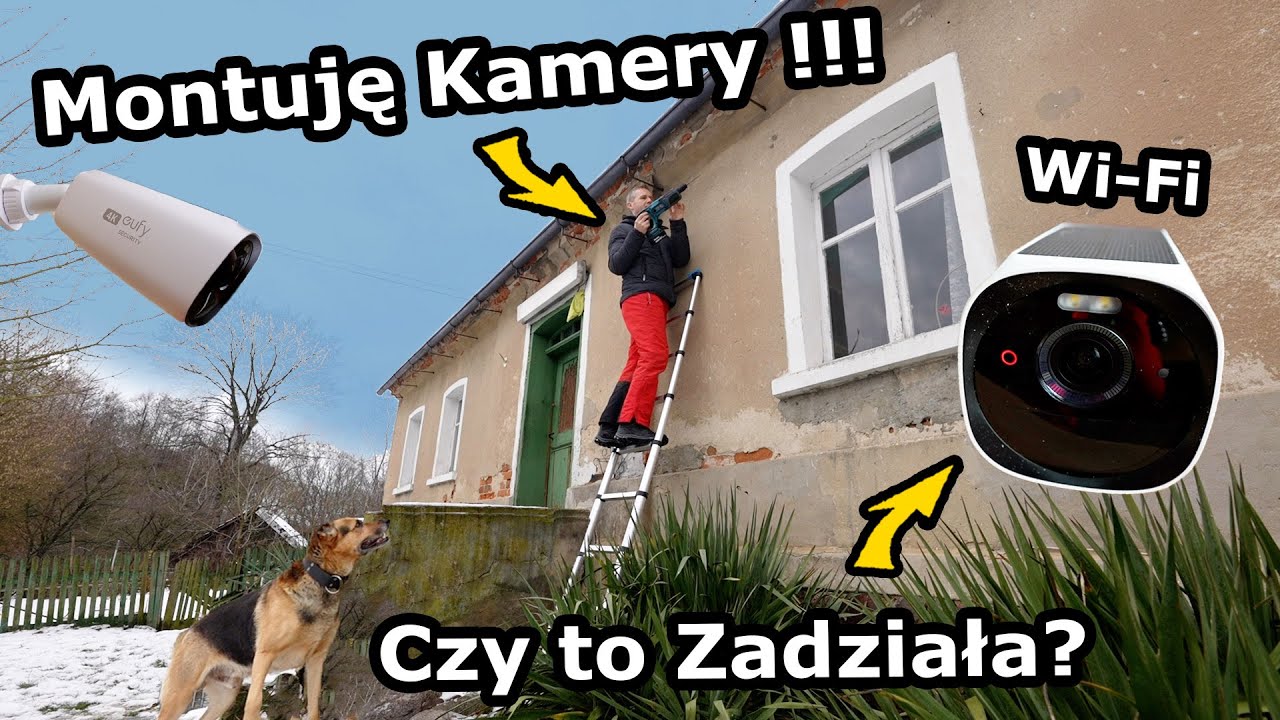 Zamontowałem Kamery na Siedlisku !!! - Jak Wyglądają Nagrania? *Podgląd na telefonie * EUFY #1012