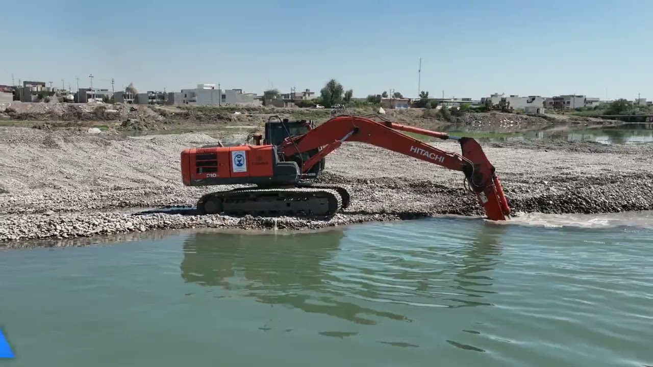 أعمال تشكيلات وزارة الموارد المائية في محافظة نينوى