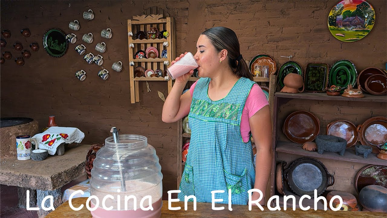 Agua Fresca y Cremosa De Fresa 🍓🍓🍓 La Cocina En El Rancho