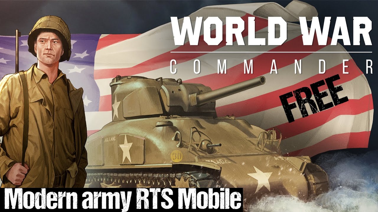 World War Commander New strategy RTS controlling various troops