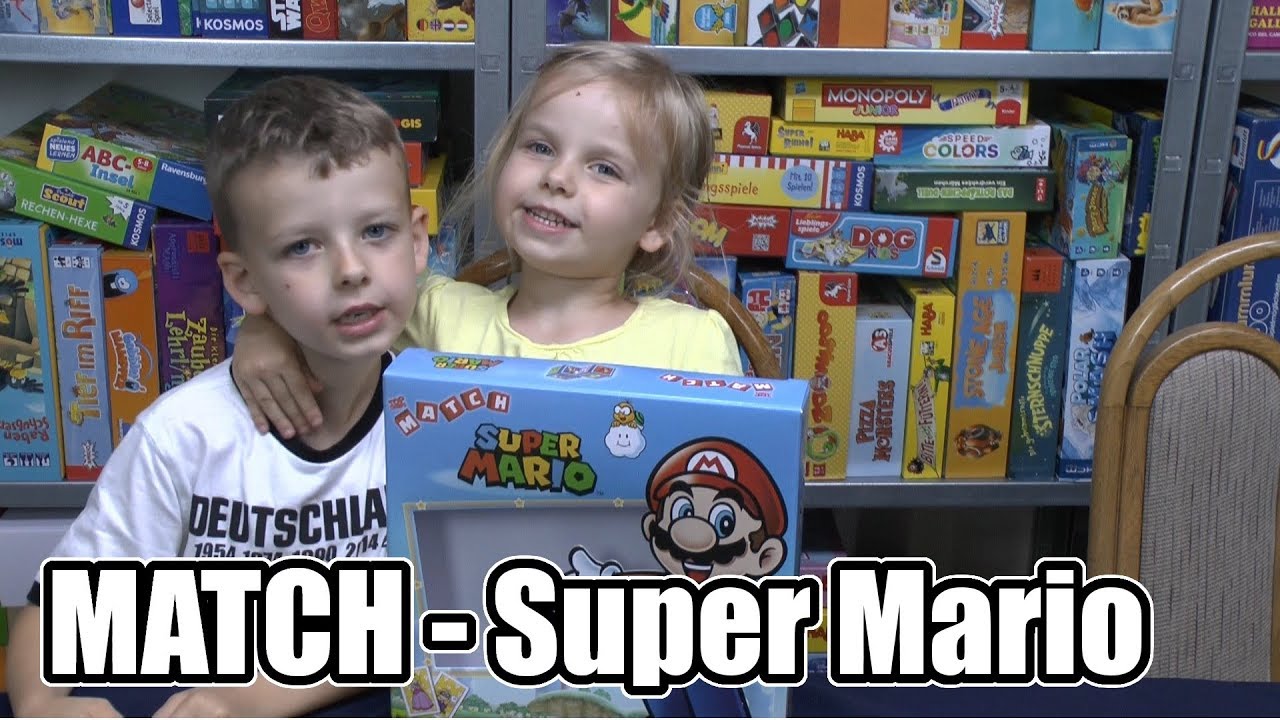 Match Super Mario (Winning Moves) - ab 4 Jahre mit den Videospielhelden