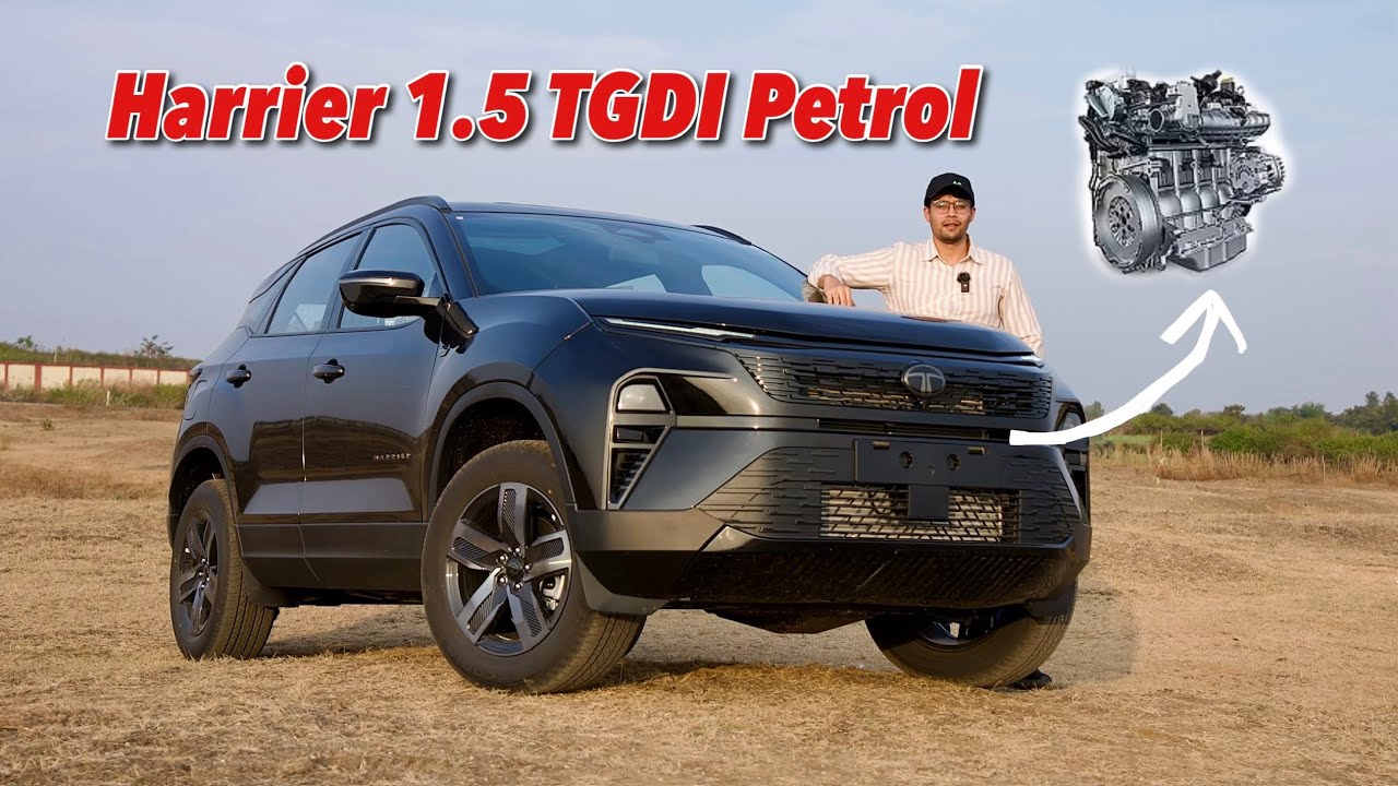 Finally!! Petrol is Here🔥 2026 Tata Harrier Petrol Drive Review ( Adventure X Plus Dark )