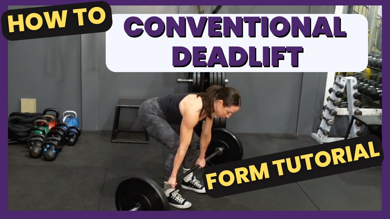 Barbell Conventional Deadlift Form Tutorial | Different From The RDL!