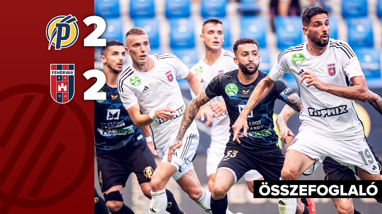 NB I: Puskás Akadémia–Fehérvár FC 2–2 | összefoglaló