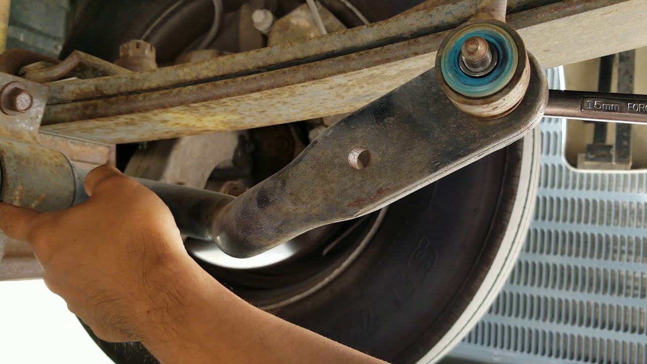 Class A motorhome F53 chassis front suspension fix