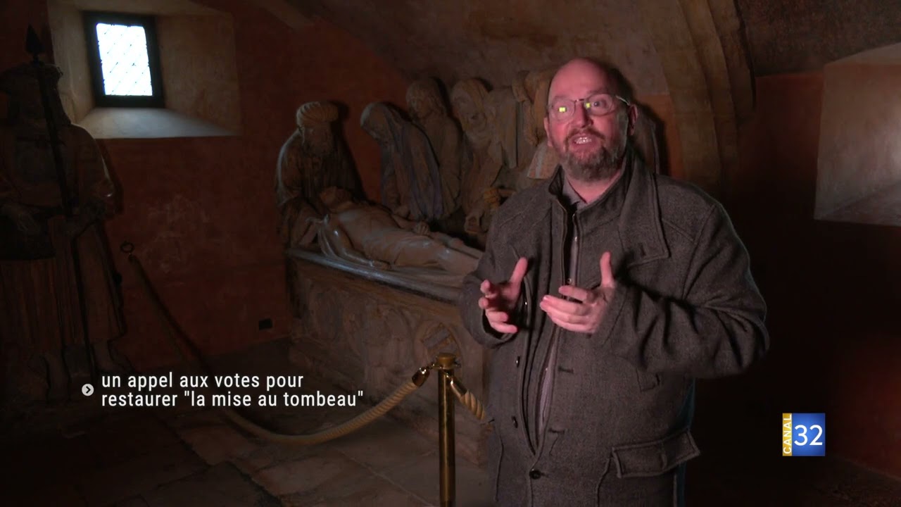 Restauration et la préservation de la sculpture emblématique de lla Mise au Tombeau