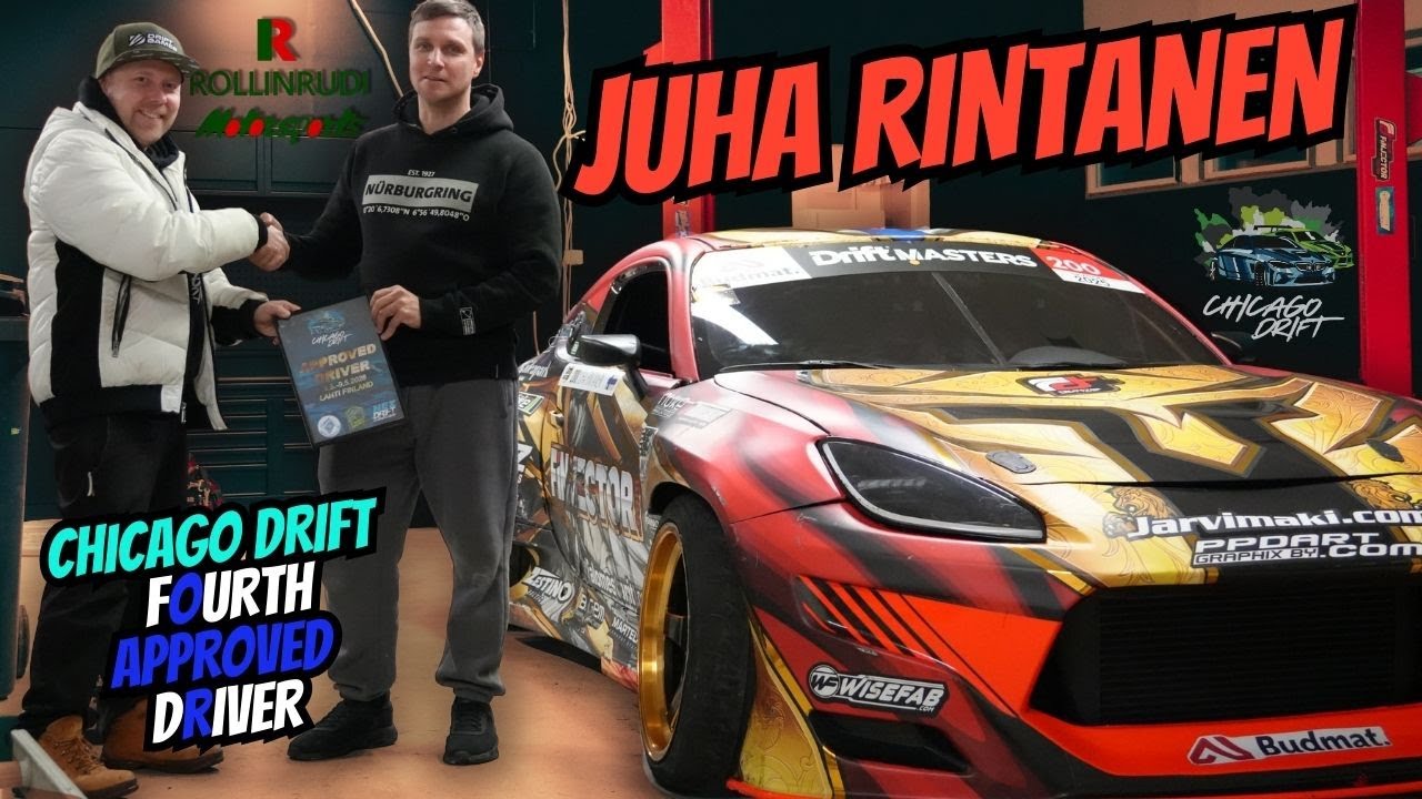 JUHA RINTANEN SIGNED! | Chicago Drift x Rollinrudi Motorsports