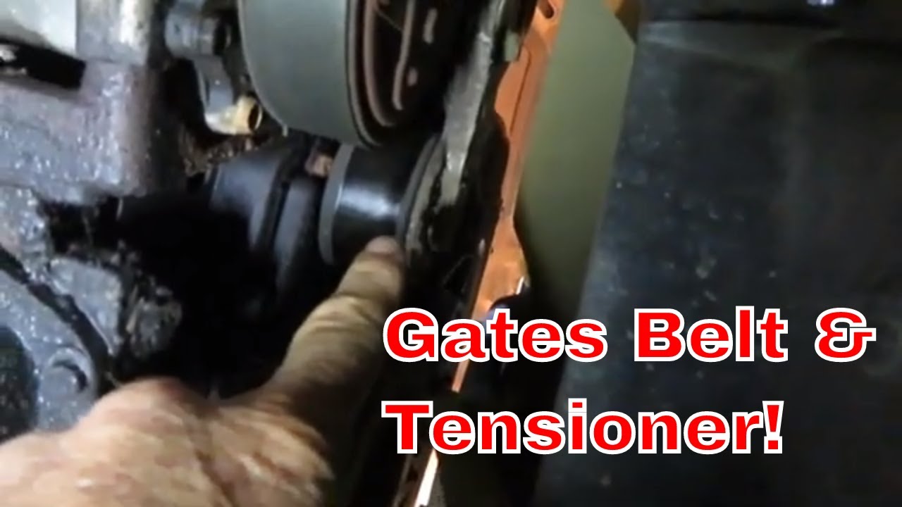 Ремень и натяжитель Gates на моем Cummins 3-го поколения