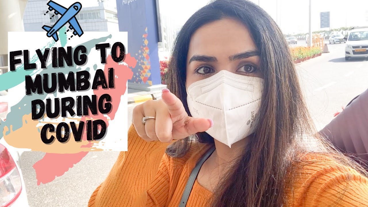 My First Domestic Flight After Lockdown | Delhi To Mumbai | Travel During Covid-19 in India