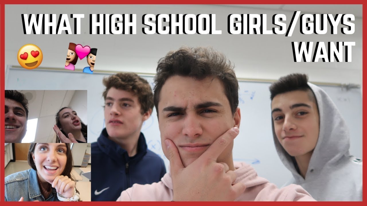WHAT HIGH SCHOOL GIRLS/GUYS ACTUALLY WANT