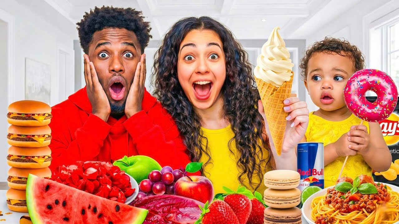we let Chat GPT and GOOGLE pick WHAT WE EAT FOR 24
