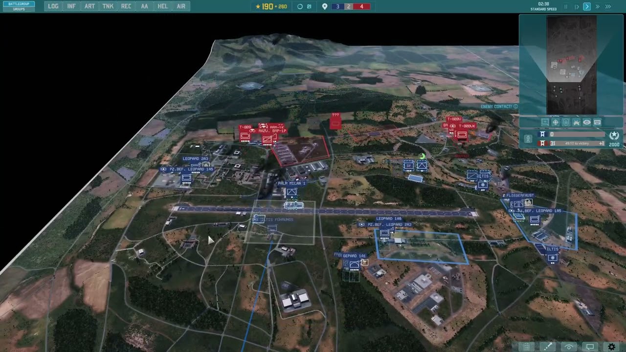 KSKSuperGrobi, Warno gameplay vs AI, Albion Base, enjoy