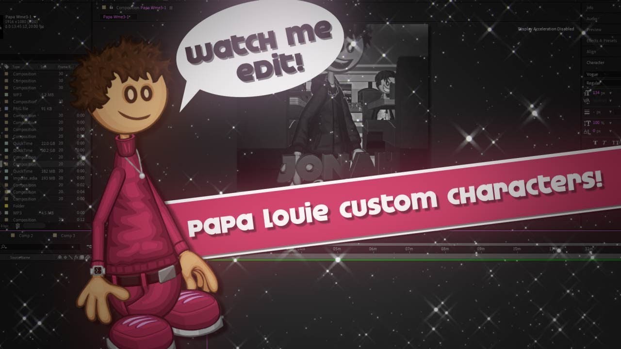 ✧custom papa custom characters✧ ⤛pegasus edits⤜