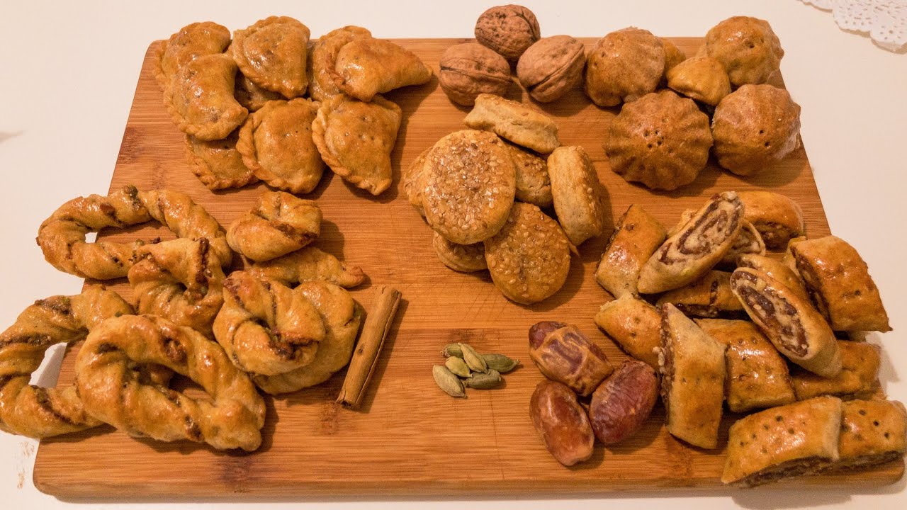 Iraqi Traditional Cookies - Kleicha in 4 Easy Steps  كليجة عراقية و بخطوات سهلة