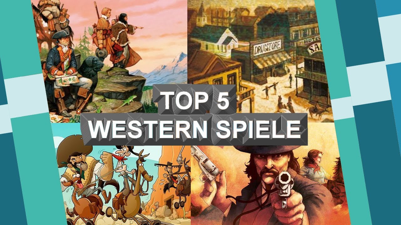 Top 5 Brettspiele mit Western-Thematik