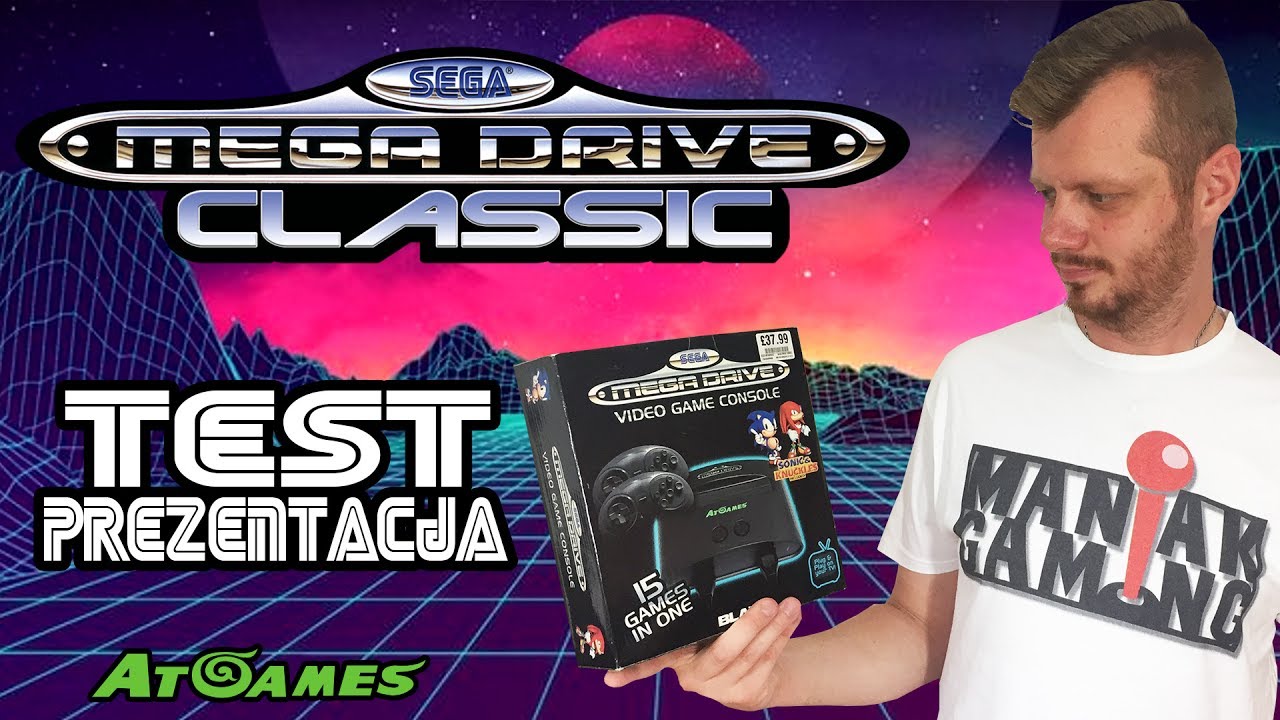 Wszystko o AtGames Sega Mega Drive Classic (prezentacja i test)
