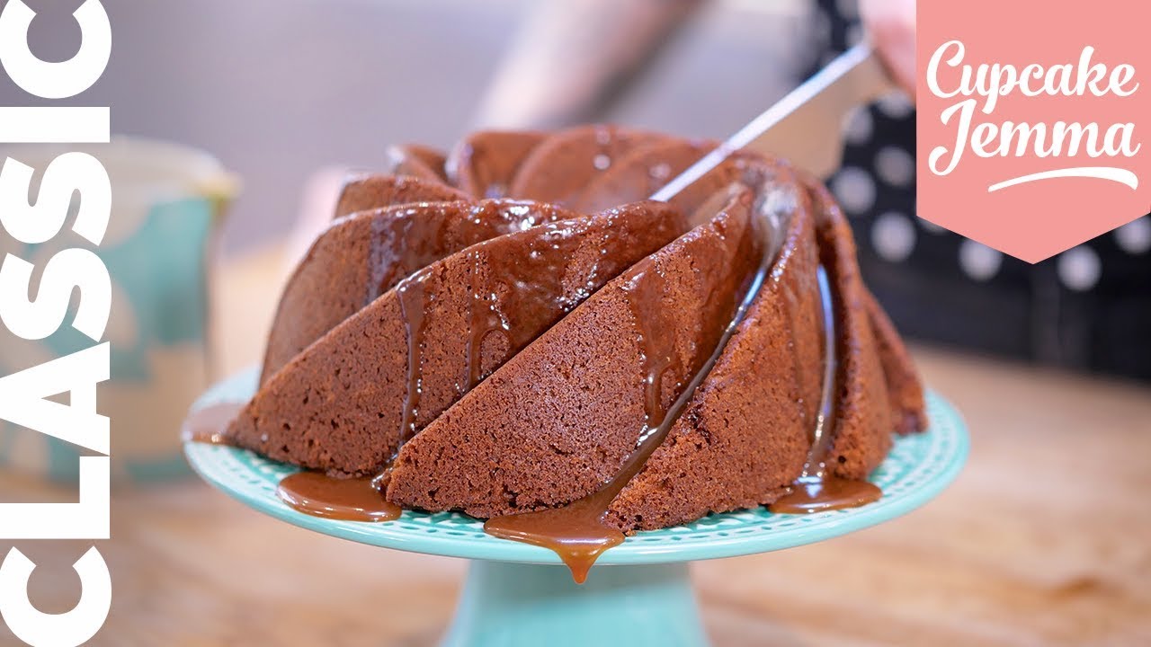 Spiced Ginger Bundt Cake Recipe & Tutorial | Bakealong | Cupcake Jemma