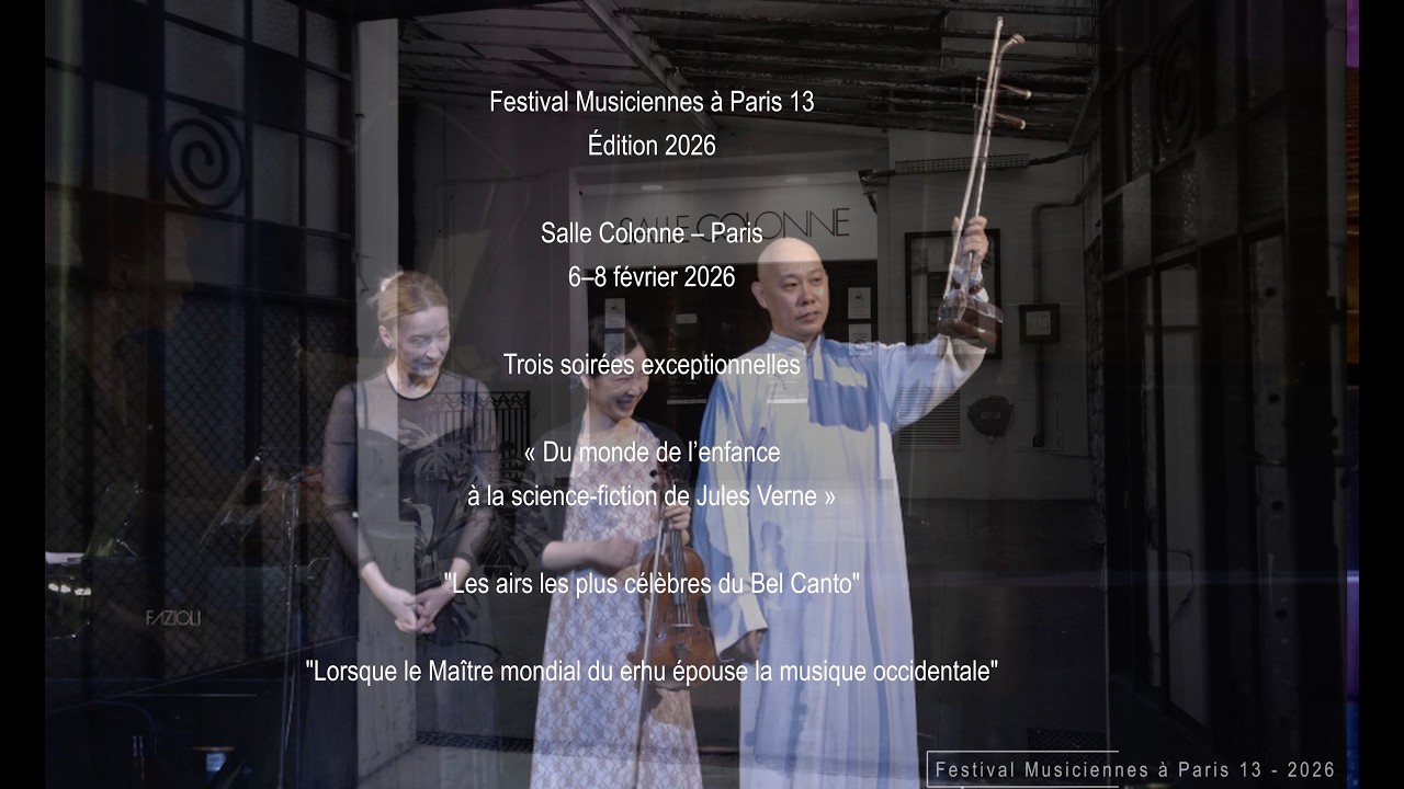 🎶 Musiciennes Festival in Paris 13 – February 6–8, 2026 – Highlights / Teaser 🎶