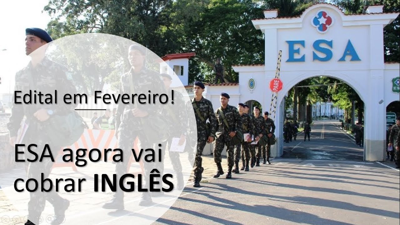 Inglês na prova da ESA 2019 - Teacher Rafael